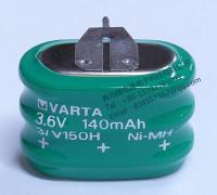 ใหม่1ชิ้น♂❃ ¤ Varta 3/V150H 3.6V แบตเตอรี่แบบชาร์จไฟเดิมแบตเตอรี่แบบชาร์จไฟได้