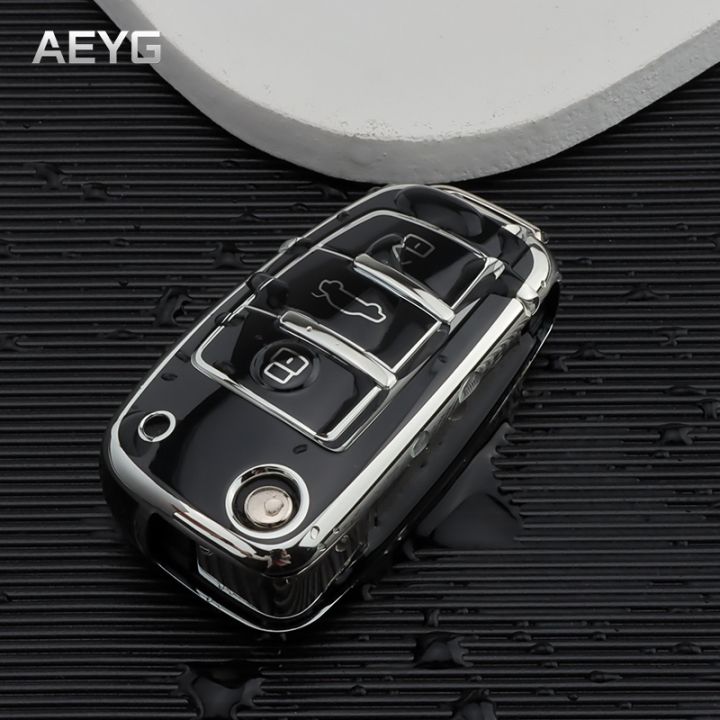 hot-cppppzlqhen-561-แฟชั่น-tpu-car-key-กรณี-shell-fob-สำหรับ-audi-a3-a4-a5-c5-c6-8l-8p-b6-b7-b8-c6-rs3-q3-q7-tt-8l-8v-s3อุปกรณ์เสริม