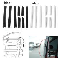 8PcsSet Universal Car Door Guard Edge Corner Bumper Buffer Trim Molding Protection Strip Scratch Protector Car Door Crash Bar