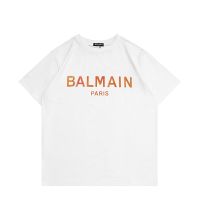 Balmain Tees Mens Letter Printed Allmatch Tshirt S4Xl 100% Cotton Gildan