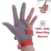 Butcher Meat Chain Mail Working Metal Gloves Kitchen Wire Mesh Steel Glove With Cut Resistant Gloves workman