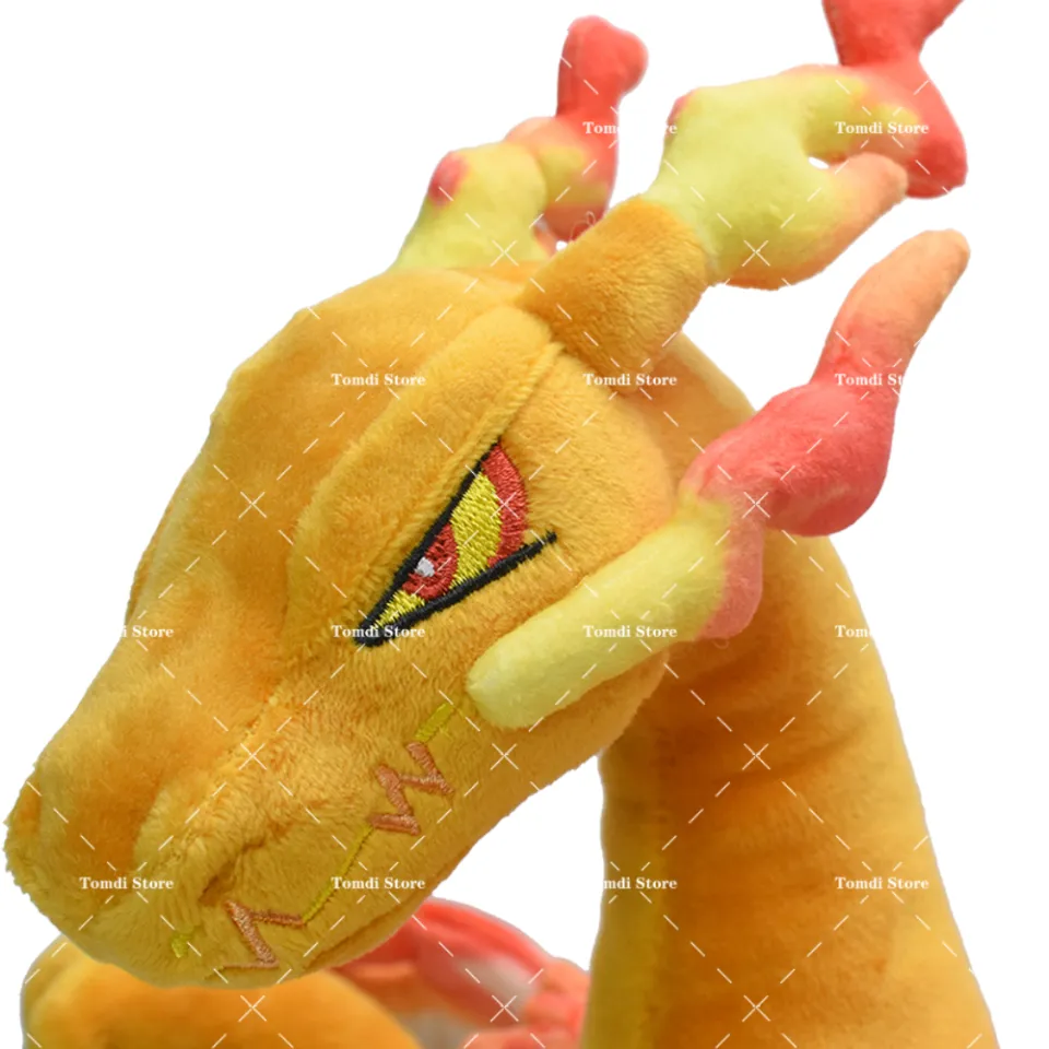 Pokemon Dynamax Charizard Plush Toys para crianças, X e Y, Fire Dragon  Anime Movies, Posket Monster, boneca de pelúcia, presente de aniversário