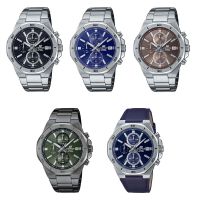 Casio Edifice นาฬิกาข้อมือผู้ชาย สายสเตนเลสสตีล รุ่น EFV-640,EFV-640D,EFV-640L (EFV-640D-1A,EFV-640D-2A,EFV-640D-5A,EFV-640DC-3A,EFV-640L-2A)