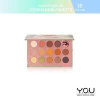 Y.O.U Colorland Wander Nature Eyeshadow Palette พาเลตต์อายแชโดว์แบบออลอินวัน มี 15 เฉดสี