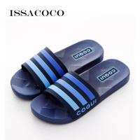 ISSACOCO New Home Slippers Mans Slippers Shoes Men Sandals Man High Quality Soft Beach Bathroom Shoes Pantuflas Terlik Chinelo House Slippers