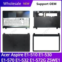 For Acer Aspire E1-510 E1-530 E1-570 E1-532 E1-572G Z5WE1 LCD back cover Front Bezel Hinges Palmrest Bottom Case A B C D Shell