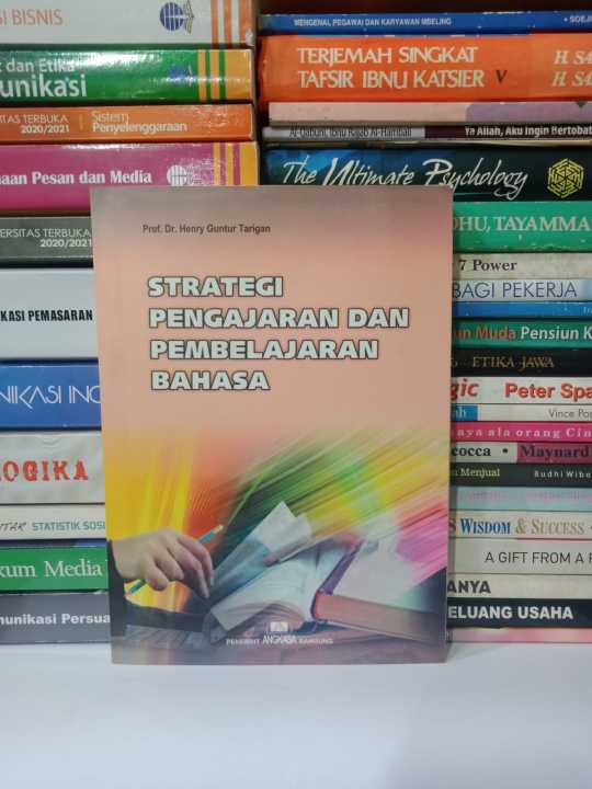 Buku Strategi Pengajaran Dan Pembelajaran Bahasa Henry Guntur Tarigan