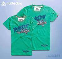 Rudedog เสื้อยืดชาย รุ่น Airline สีเขียว (ราคาต่อตัว)