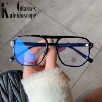 Anti Blue Light Blocking Glasses Frames Women Vintage Computer Eyeglasses Men Retro Spectacles Frame Female Optical Luxury Color