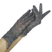 2021CHING YUN Women Lace Gloves 2019 New Spring Woman Ultra-thin Gloves Leather Solid Womens Fashion Soft Sheepskin Ladies Gloves