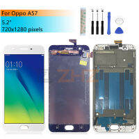 สำหรับ A57จอแสดงผล Lcd Douch Screen Digitizer Assembly พร้อมกรอบ Lcd สำหรับ A57หน้าจอเปลี่ยนอะไหล่ซ่อม