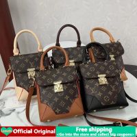 【ของแท้】 LV สลิงกระเป๋ากระเป๋าถือสำหรับผู้หญิงในการขายตัวอักษรเดิมพิมพ์ข้ามร่างกายกระเป๋าสะพาย LV กล่องกระเป๋าโทรศัพท์กระเป๋าใหม่ที่มีคุณภาพสูงแฟชั่นผู้หญิงกระเป๋าขนาดใหญ่จับกระเป๋าเหมาะสำหรับการช้อปปิ้งท่องเที่ยวจัดเลี้ยง