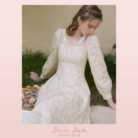 ชุดเดรส Belle dela รุ่น custard Bow collection