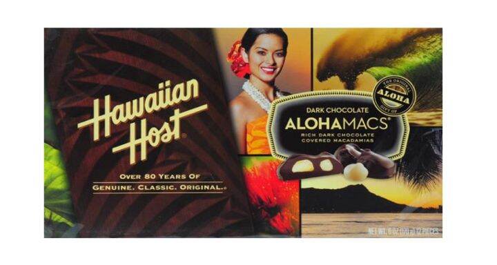 Hawaiian Host Alohamacs Dark Chocolate 6oz | Lazada PH