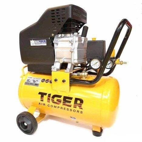 TIGER BENGAL-25 ปั๊มลมโรตารี่ 2.5HP ถัง 25 ลิตร ปั๊มลม Benga-25 Tiger ...