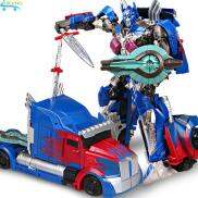 Robot biến hình ôtô Transformer mẫu Optimus Prime 601A phim The Last