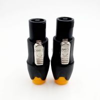 ‘’；【=- 1Pcs Speakon Connectors 4 Core Male  Audio Amplifier Power Plug Speaker Connector