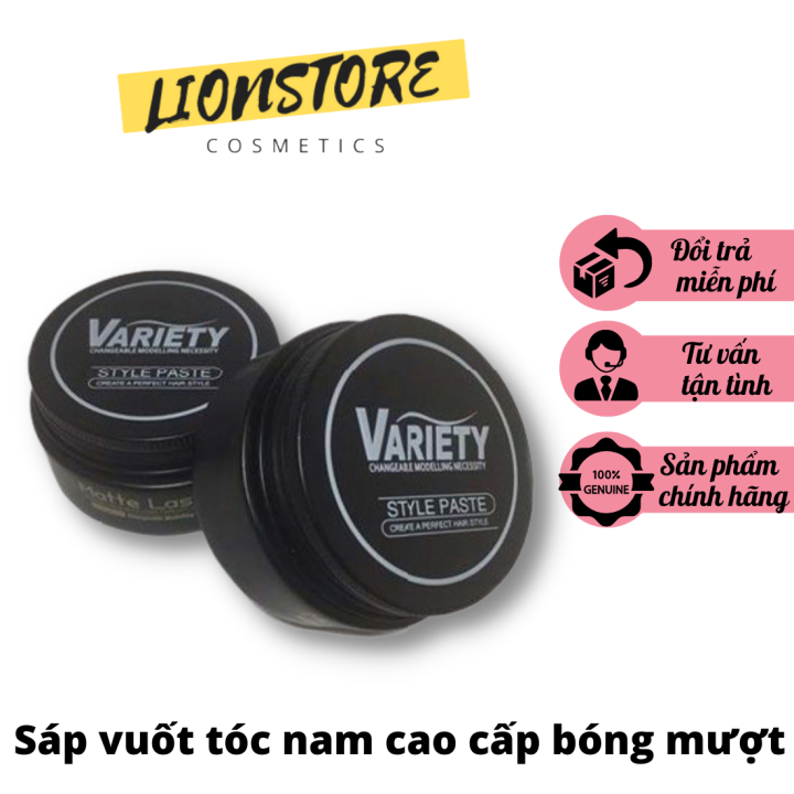 Đa dạng về mùi hương và công dụng, sản phẩm tạo kiểu tóc Variety 100ml sẽ đáp ứng mọi nhu cầu chăm sóc tóc của bạn. Sẽ là một sự lựa chọn tuyệt vời cho những ai mong muốn ngày càng hoàn thiện hơn về vẻ đẹp của mình. Hãy xem hình ảnh liên quan để thấy sự đa dạng của sản phẩm này nhé!