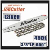 Fantertec ทำ12นิ้ว3/8 Lp .050 45dl เลื่อยยนต์และไฟ LED ด้านข้างรถยนต์ไกด์สำหรับ Joncutter Prowler ลูกสุนัข G2500เลื่อยไฟฟ้า