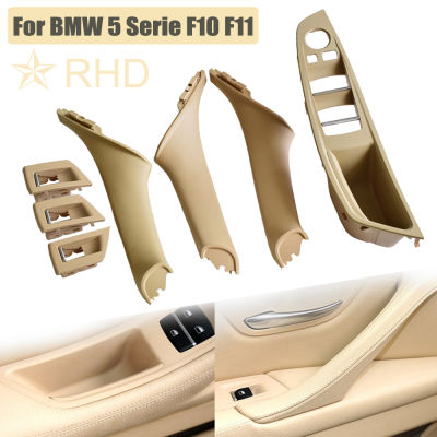 มาใหม่ขวามือไดรฟ์ RHD สำหรับ BMW 5 Series F10 F11 520 525ภายในรถภายในมือจับประตูแผงดึงตัดปก