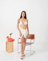 Murielbkk - White dots bikini set