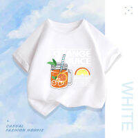 NEW summer เสื้อยืดน่ารักสมวัยสดใสใส่สบายมาก สำหรับเด็กชาย-เด็กหญิงH06