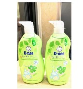 Nước rửa bình sữa Dnee, chai nước rửa dnee 620ml của thái