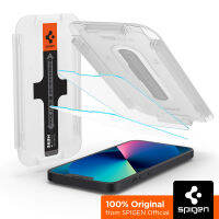 SPIGEN 2PACK Screen Protector for iPhone 13 Mini [Glas.tR EZ Fit] Auto-Installation Kit for flawless application Compatible with iPhone 13 Mini / iPhone 13 Mini Screen Protector / iPhone 13 Mini Glass / iPhone 13 Mini Tempered Glass