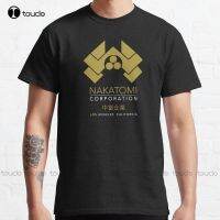 Nakatomi Gold Los Angeles California Classic T-Shirt Custom Aldult Teen Unisex Digital Printing Tee Shirts Christmas Gift Xs-5Xl