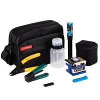 LANG 9 In 1 Fiber Optic FTTH Tool Kit with FC-6S Fiber Cleaver and Power Meter