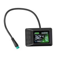 E-Bike Retrofit Accessory LCD7 Display 24V / 36V / 48V with Waterproof Connection