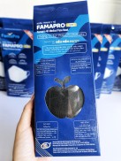 Khẩu trang Famapro 4D KF94  Đen  - Hộp 10 cái
