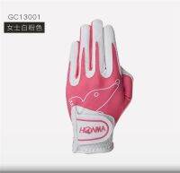 Authentic HONMA golf gloves ladies GC13001 white pink wear-resistant breathable golf