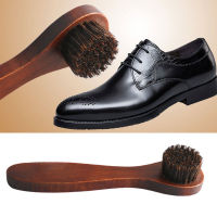 1 pcs ยาวไม้ Handle แปรงผมม้ารองเท้า Boot Polish Shine ทำความสะอาดลบ ash oiling สำหรับ Suede Nubuck Boot Shoe Care Kit ร้อน-mqte1745