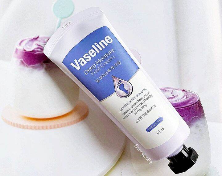VASELINE Deep Moisture Foot Cream 60 ml. Lazada.co.th