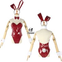 ROLECOS Anime DARLING In The FRANXX Cosplay Costume Zero Two Bunny Girl Cosplay Costume 02 Sexy Women Jumpsuit Red Leather Suit