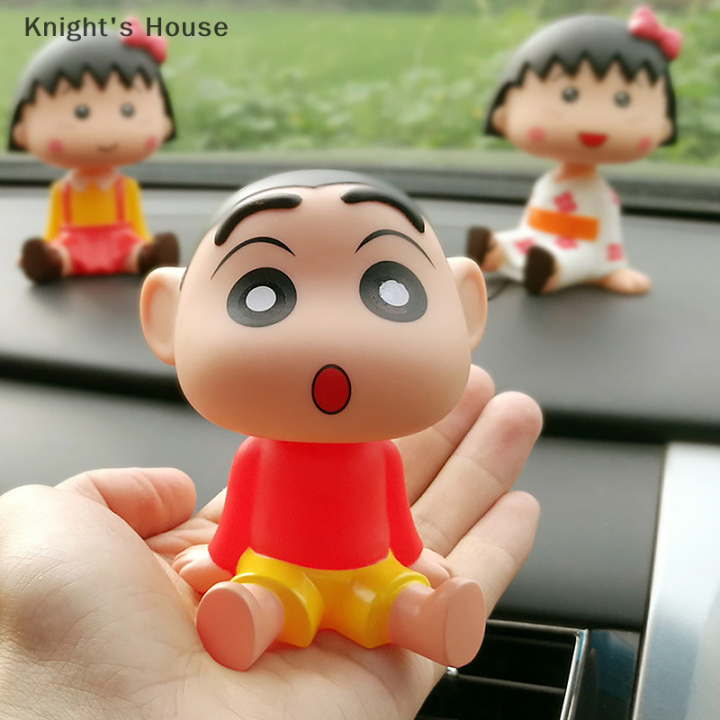 knights-house-ฟิกเกอร์อนิเมะ-crayon-shin-chan-ฟิกเกอร์แอ็คชั่น-nohara-shinnosuke-อุปกรณ์ตกแต่งรถยนต์โมเดลของเล่น