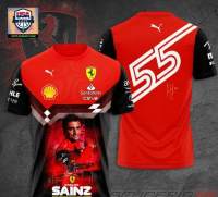 3D All Over Scuderia Ferrari T-Shirt Ver 2023225