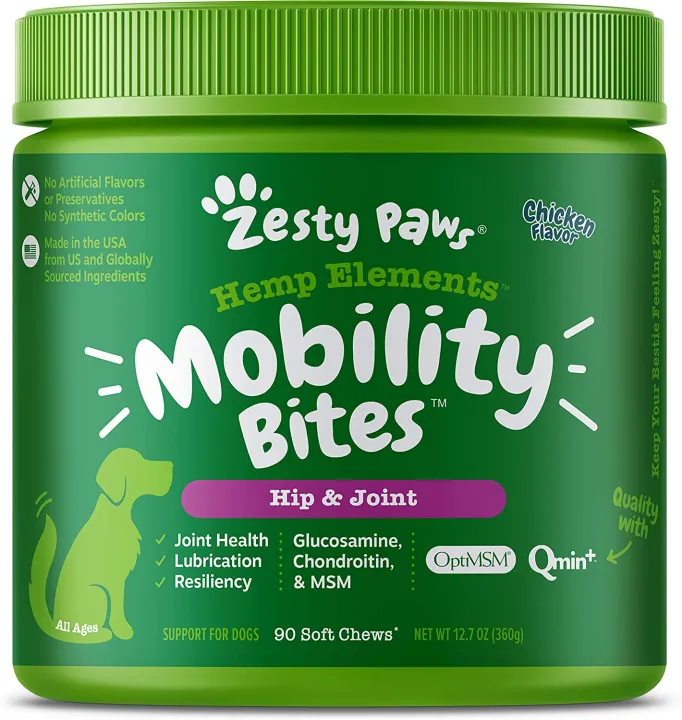 Glucosamine for Dogs with Hemp Hip & Joint Dog Supplement with