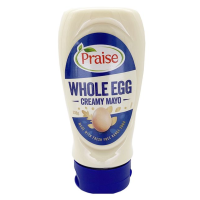 Praise Whole Egg Creamy Mayonnaise เพรส โฮลเอ้ก ครีมมี่มายองเนส 335 กรัม