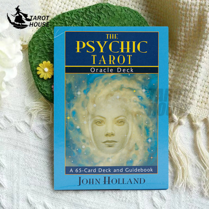 The Psychic Tarot Oracle Deck A 65 Card And Guidebook English Fate Oracle Playing Card Lazada Ph