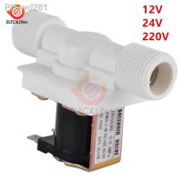 1/2 Plastic Solenoid Valve 12V 24V 220V Magnetic Washing Machine Dispenser Drinking Water Pneumatic Pressure Controller Switch