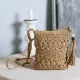 Womens Woven Handbag Bohemian Shoulder Tote Woven Shoulder Bag Tassel Messenger Bag Handmade Beach Bag