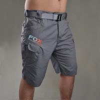 2023 Mens Fox Cycling Team Shorts Loose Fit MTB Mountain Bike Shorts Outdoor Sports Hiking Tactics Downhill Bicycle Short Pants