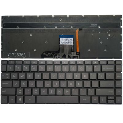 New Backlit US Keyboard For HP Spectre x360 13 W 13 W000 13 W010CA 13 W013DX 13 W020CA 13 W023DX 13 W030CA English Black