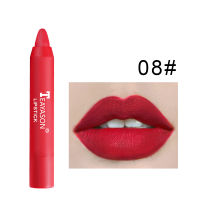 12 Colors Velvet Matte Lipstick Cosmetics Waterproof Long Lasting Nude Lipstick Non Sticky Lip Balm Durable Brown Lip Tint Pen