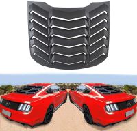 Car Rear Window Louvers Air outlet diffuser shutter Grill Covers Frame Decorative Stickers For Ford mustang 2015 2016 2017 2020