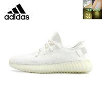 Best Sale『Original』 AD* Y- E- Bost 350 V- 2 B- A- S- F- Breathable Running Shoes Triple White Womens And Mens Jogging Shoes （Free Shipping）