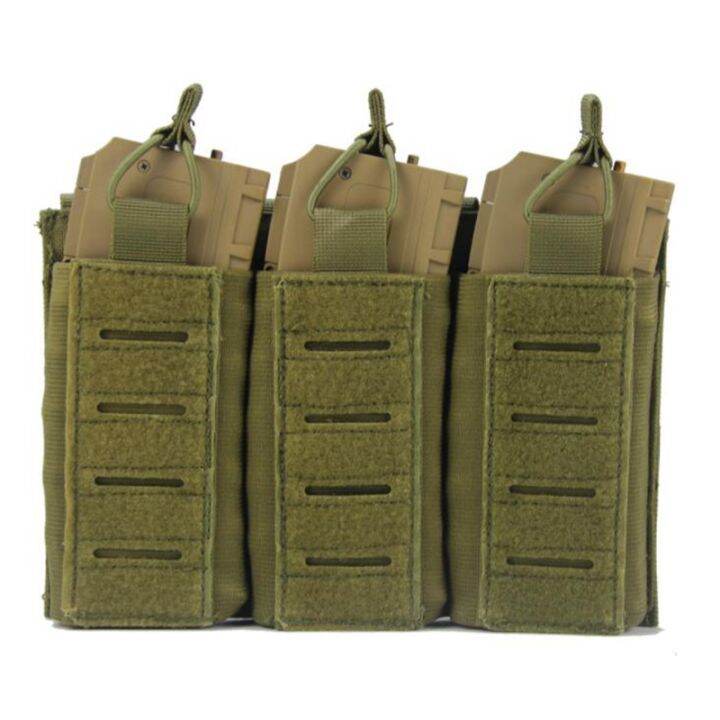 Tactical Double Triple Molle Magazine Pouch for Ar15 M4 M16 5.56 7.62mm