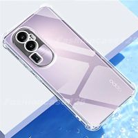 เคสสำหรับ OPPO Reno 10 Pro Plus Pro + 10Pro Reno10 + 5G 2023เคสใส่โทรศัพท์ใสฝาครอบด้านหลังกันกระแทกกันกระแทกกันกระแทกแบบเรียบง่าย